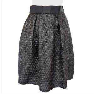 Carolina Herrera Black pleated Skirt Dressing